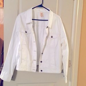 Cotton “jean” jacket, 3X, great condition